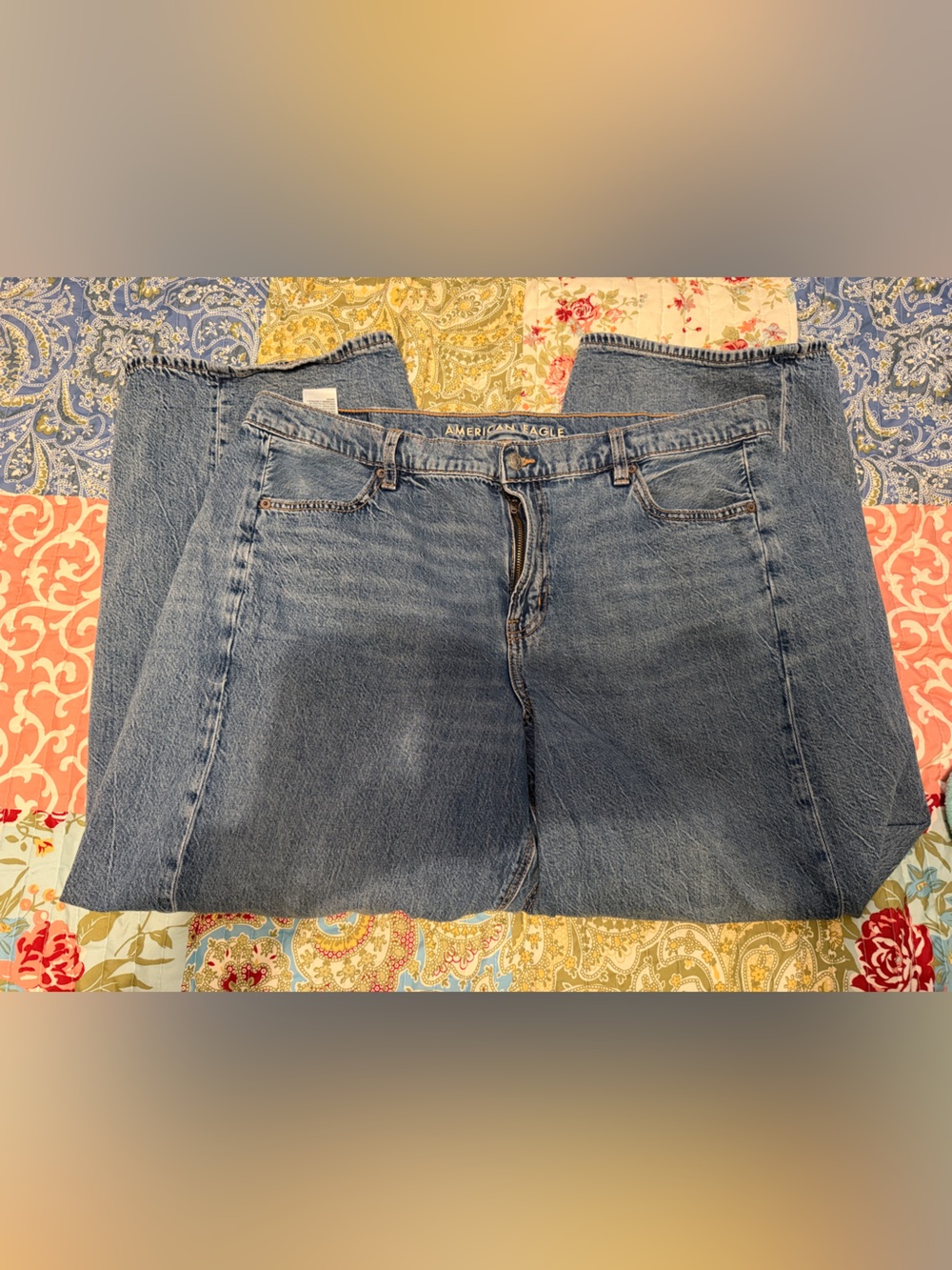 American Eagle Barrel Jeans
